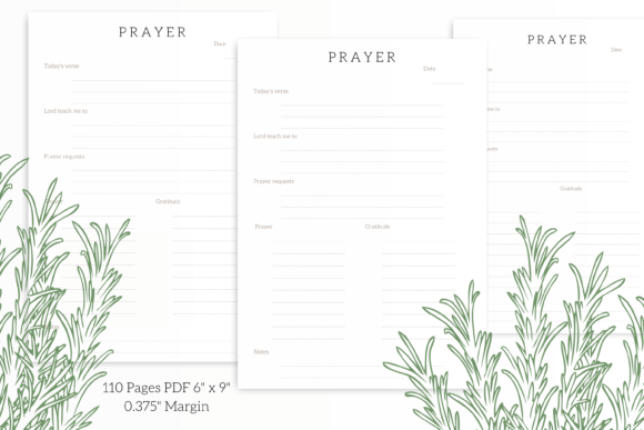 Daily Prayer Journal, Bible Journal Graphic by Vector Cafe · Creative  Fabrica