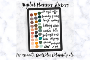 Colorful Digital Planner Sticker Graphic by idelotama · Creative Fabrica