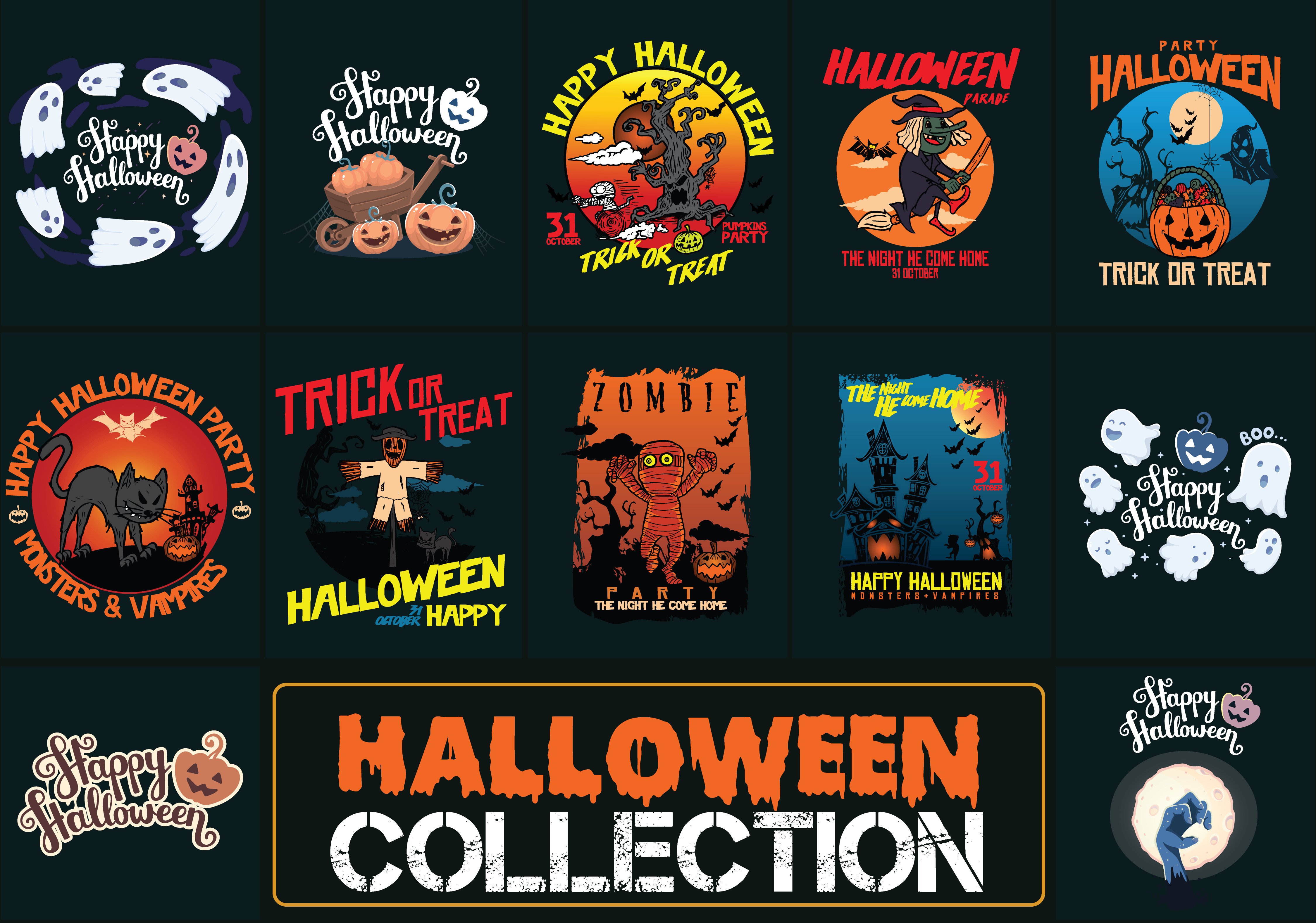 Halloween Sublimation BundleHalloween Su Graphic by 2d2ustudios ...