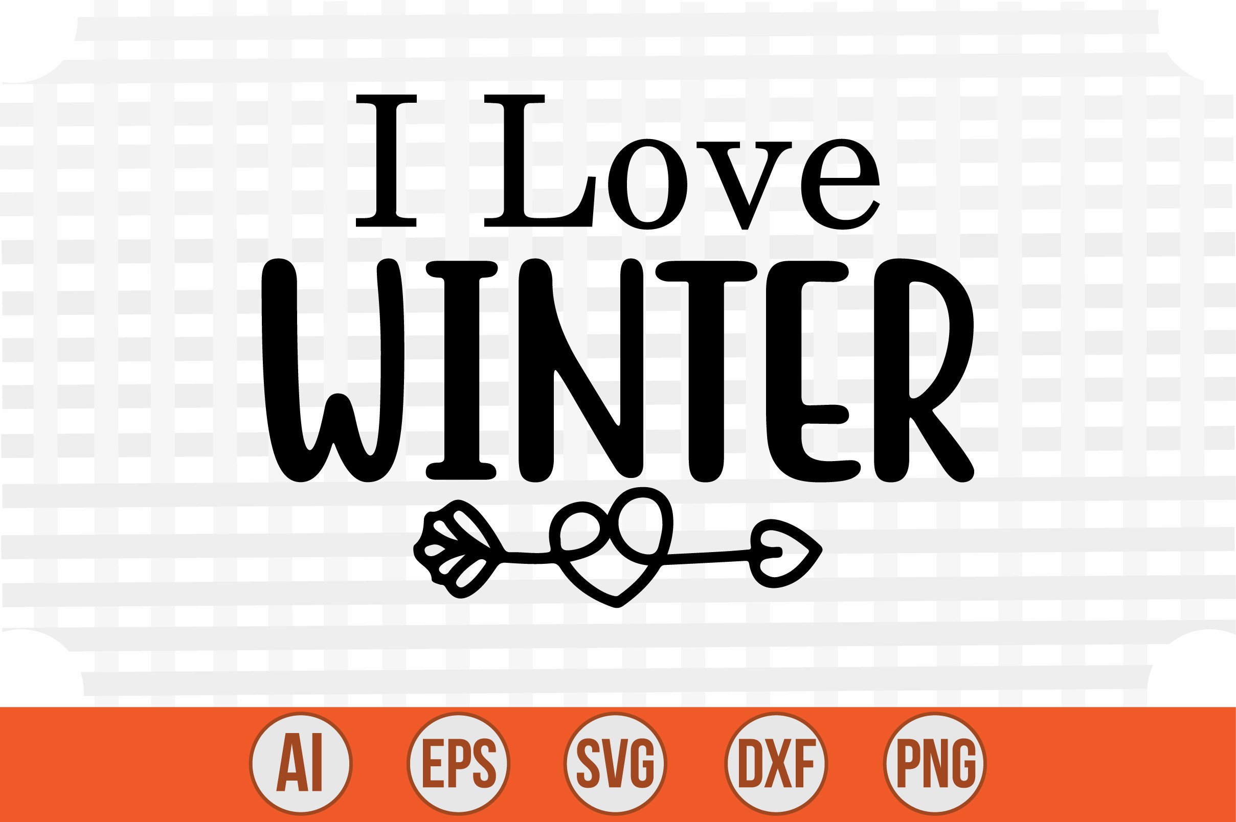 I Love Winter Digital Stickers Graphic by Miztli · Creative Fabrica