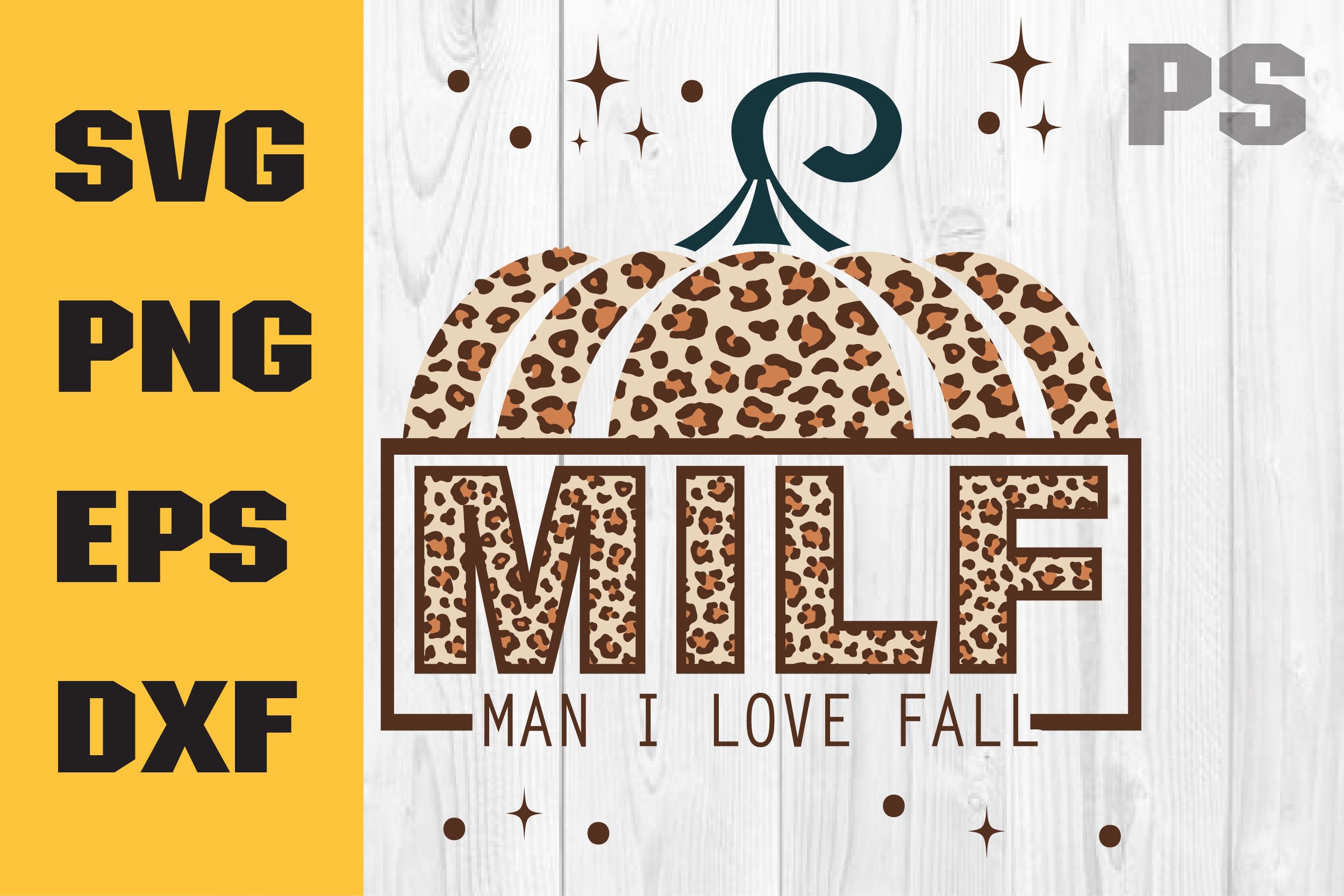 Milf Man I Love Fall Svg Funny Svg Grafik Von Ilukkystore · Creative