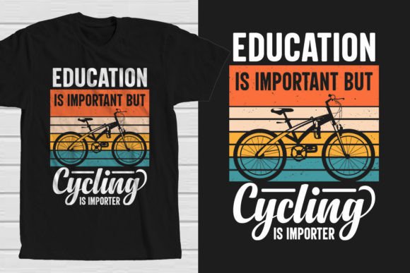 Cycling T-Shirt Design Bundle-1 Bundle · Creative Fabrica