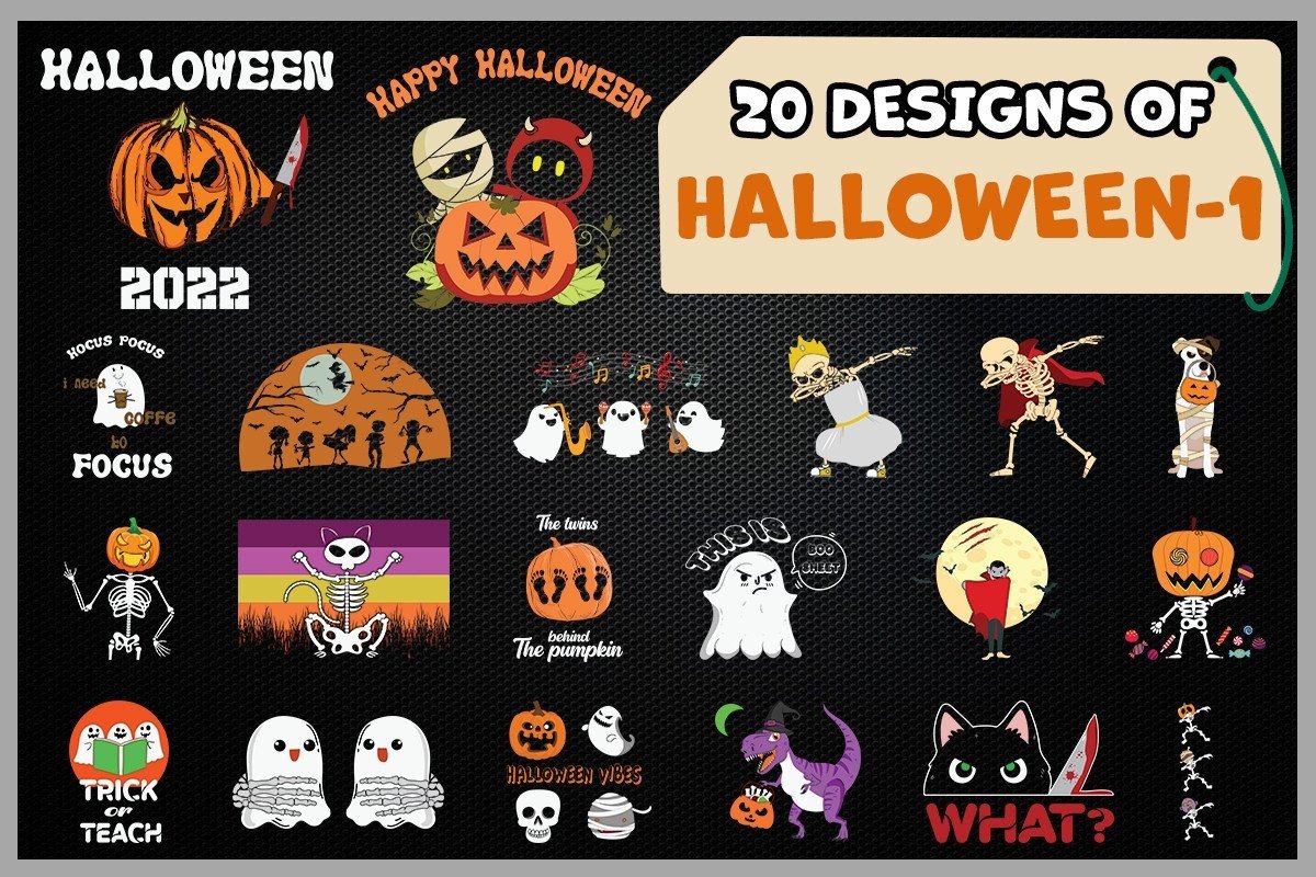 Halloween SVG Bundle 1 Bundle · Creative Fabrica