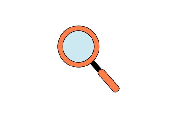 magnifying glass emoji 2
