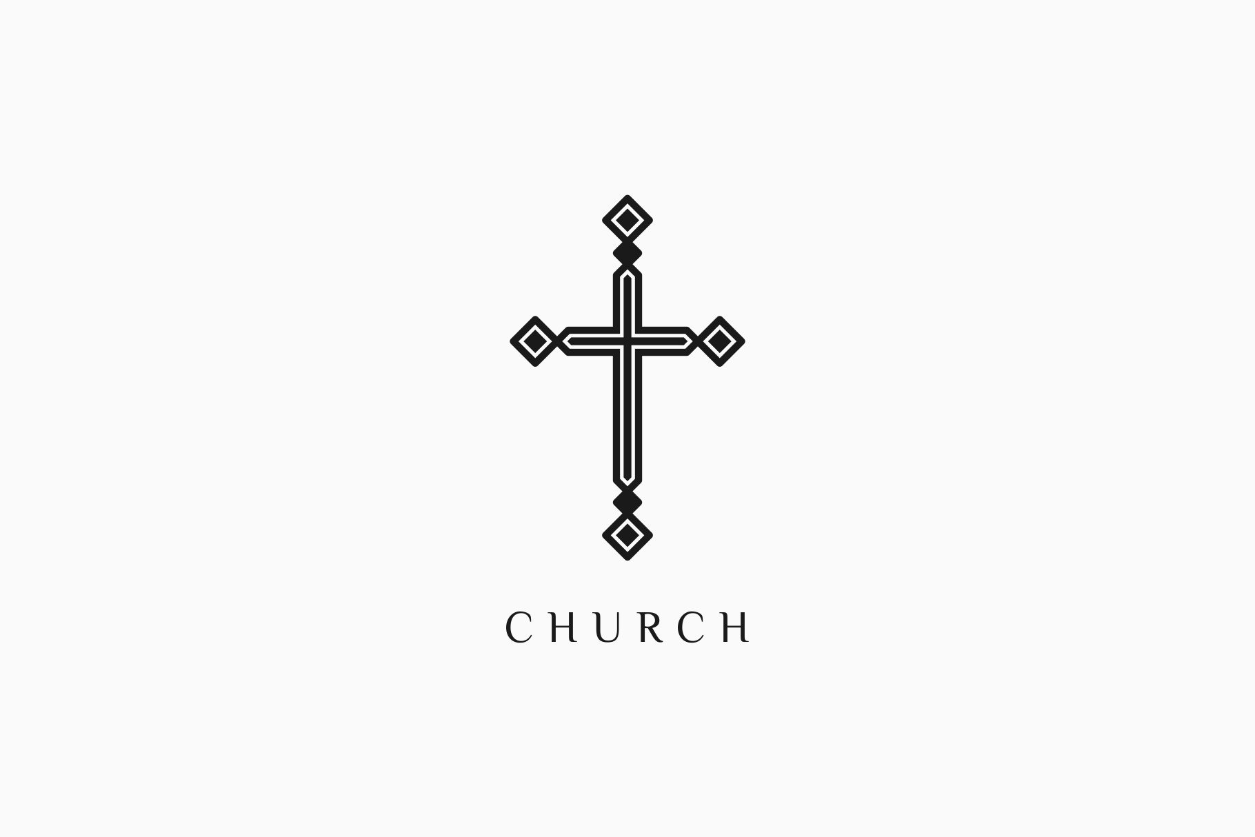 Faith Church Cross Christ Logo Graphic by Sore.studios · Creative Fabrica