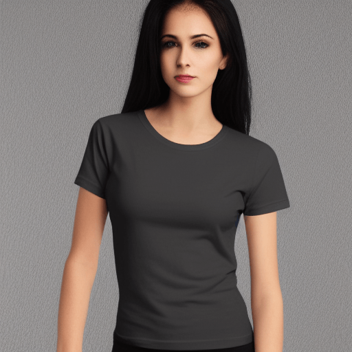 Blank Tshirts Template for Women · Creative Fabrica