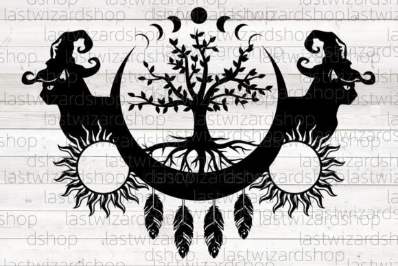 Decorative Celtic Tree of Life Vector Graphic by quatrovio · Creative  Fabrica