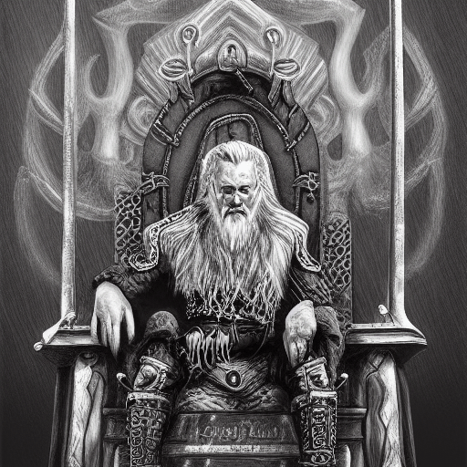 God Odin Artwork, HD wallpaper