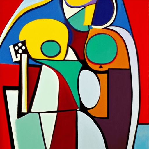 Painting Picasso Style · Creative Fabrica