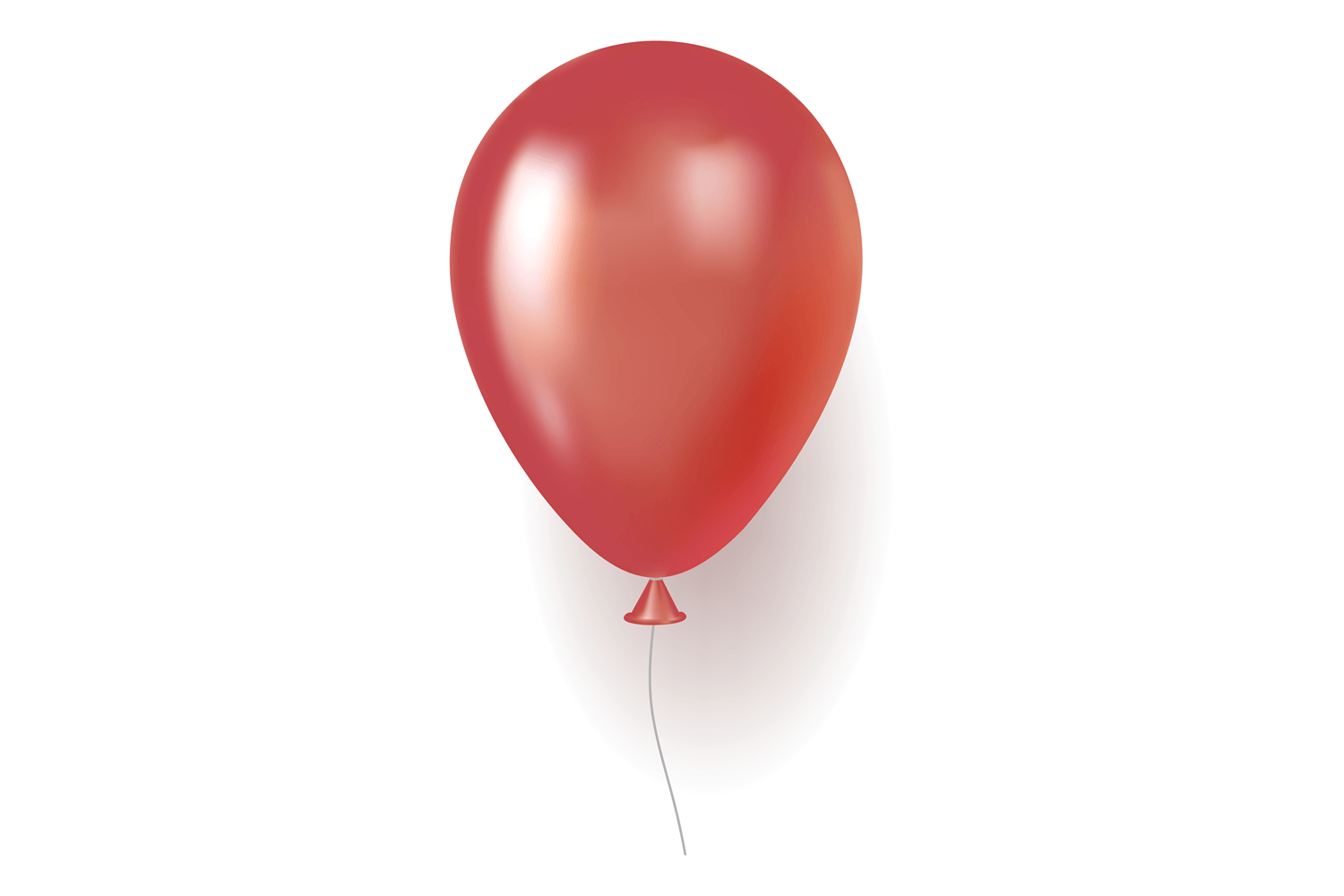 Party Red Balloon Sticker Vector Graphic by holycatart · Creative