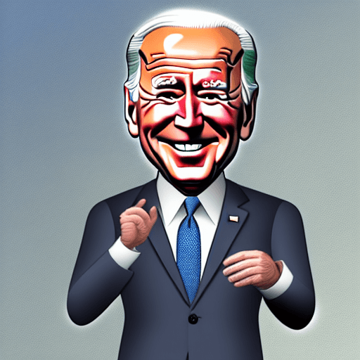 President Joe Biden Gnome Cartoon Graphic · Creative Fabrica