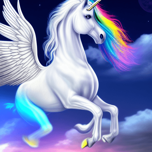 Pegasus Unicorn Wings Horse Creature Fantasy HD Phone Wallpaper ...