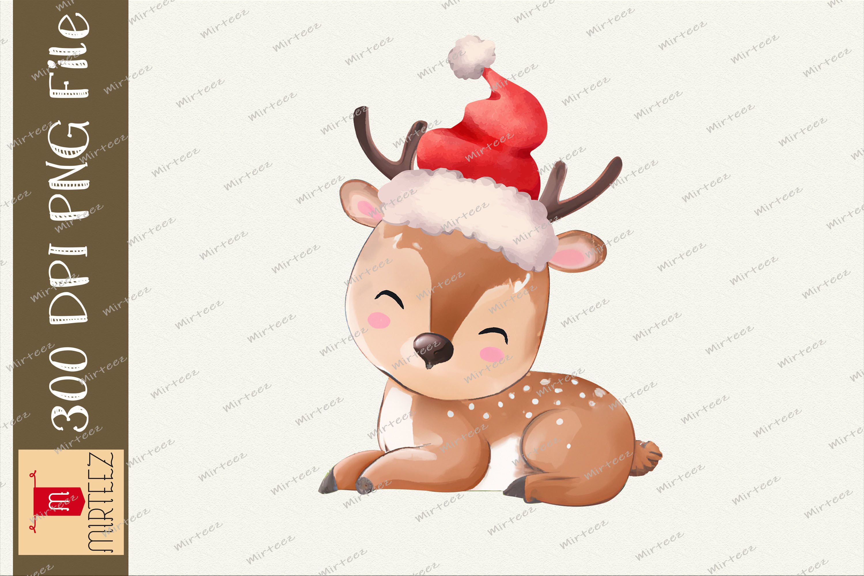 cute baby reindeer animal
