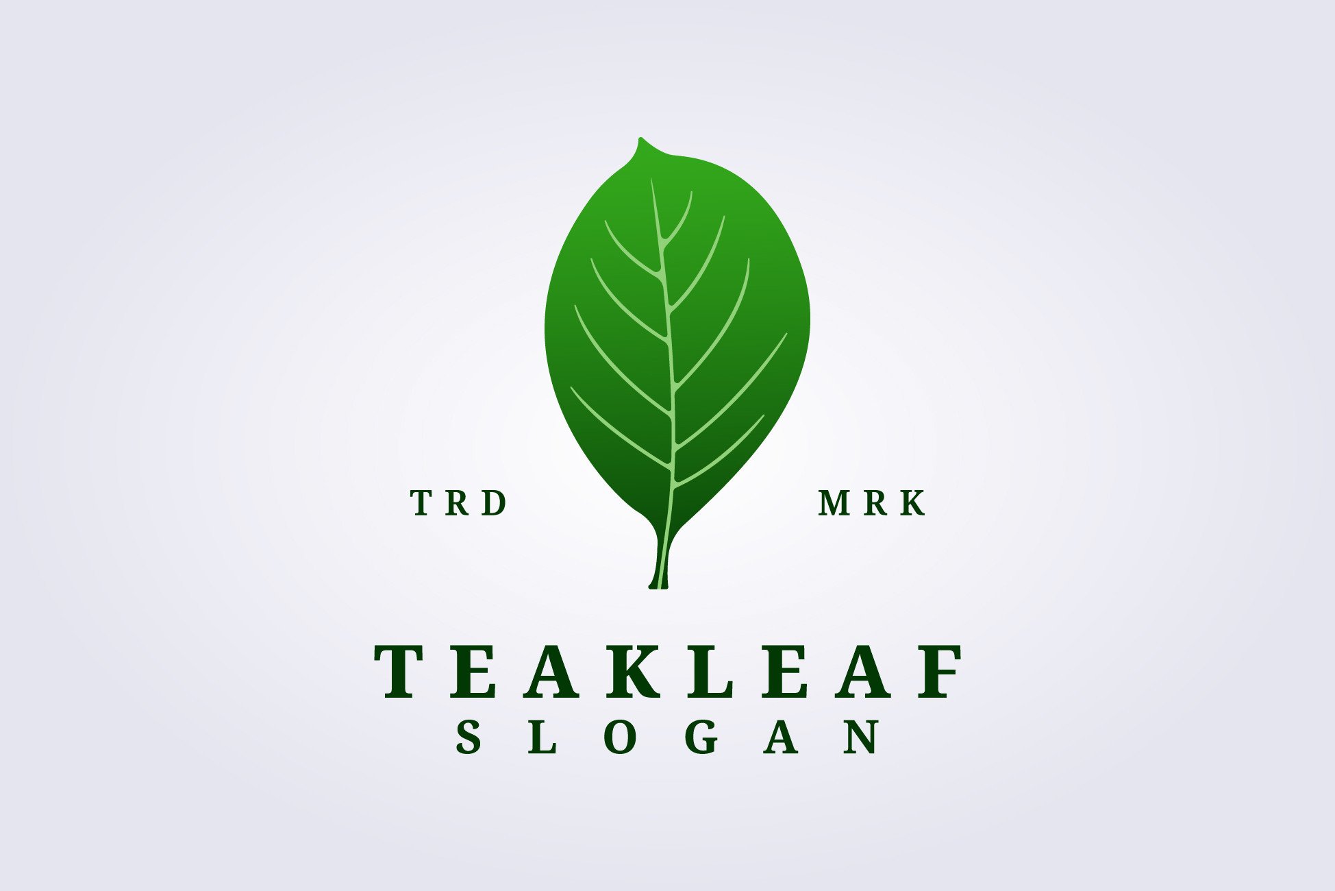 Logo Of Green Teak Leaf Vector Illustrat Illustration Par Lodzrov