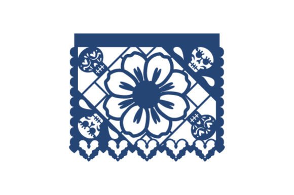Papel Picado Day of the Dead - Rose SVG Cut file by Creative Fabrica Crafts  · Creative Fabrica