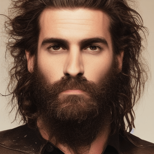 Giga Chad Sensuous Leather Man Very Dominant Piercing Eyes Unshaved  Extremely Hairy Wicked Handsomeness Strong Nose Bridge Anatomically Correct  Hyperrealistic Black Body Hair High Coherence · Creative Fabrica