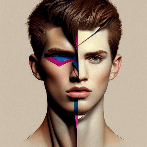Handsome Boy with Bandages by WLOP and Christophe Young · Creative Fabrica