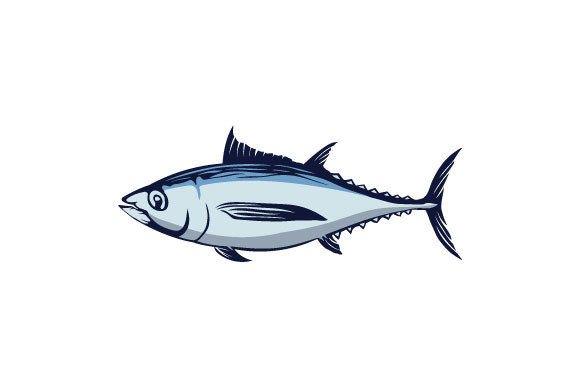 Vintage Tuna Fish Logo Graphic by Kaiju · Creative Fabrica