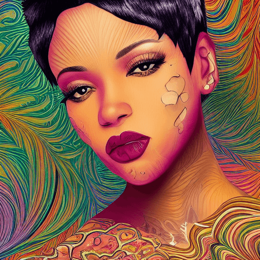 Beautiful Black Woman Digital Art · Creative Fabrica
