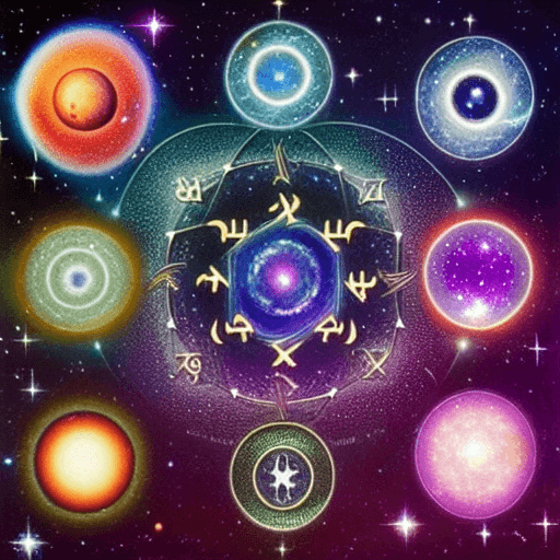 Galaxy Astrology Ancient Knowledge of the Stars and Cosmos · Creative ...