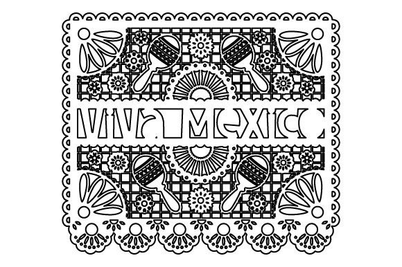 Papel Picado Day of the Dead - Rose SVG Cut file by Creative Fabrica Crafts  · Creative Fabrica
