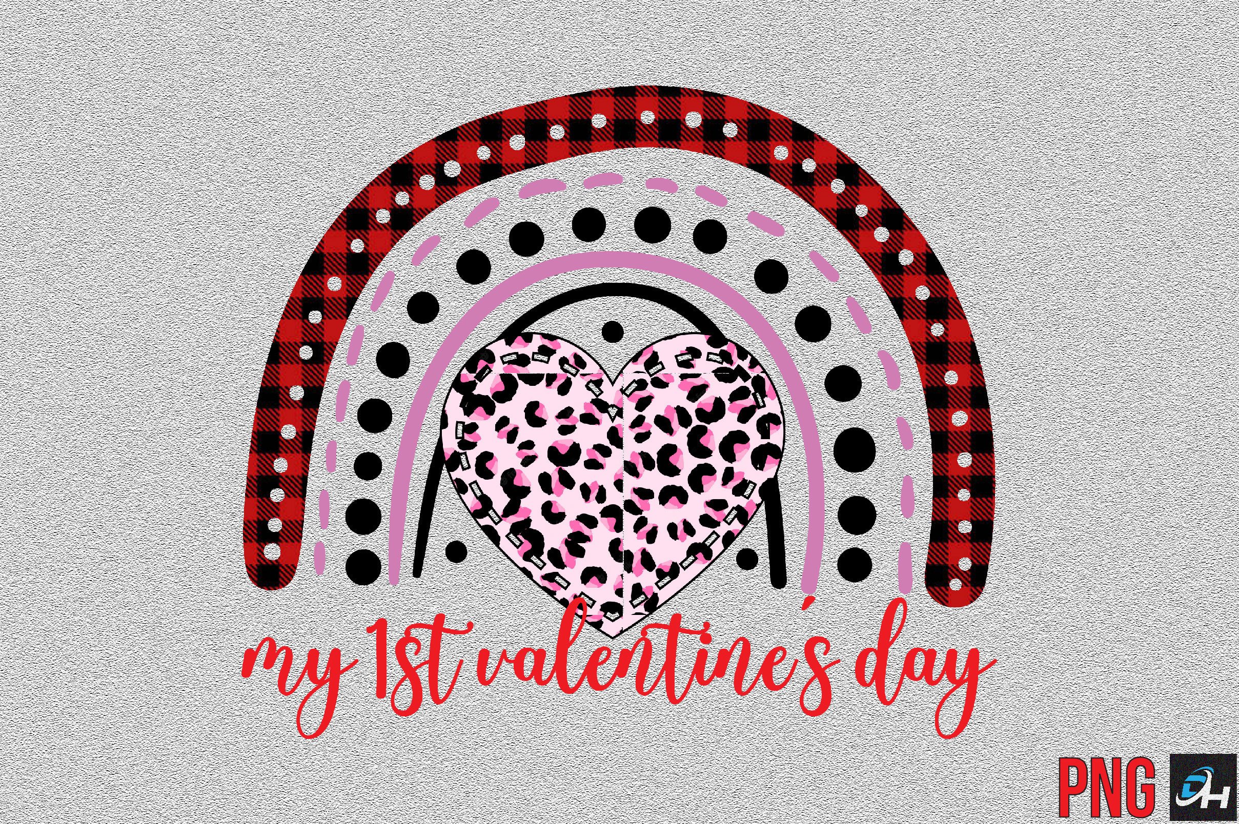 My 1st Valentine’s Day Valentine Graphic by designhome · Creative Fabrica