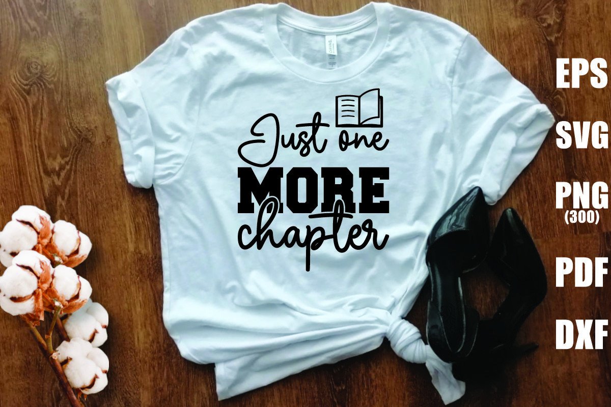 Just One More Chapter Graphic by Vintage · Creative Fabrica