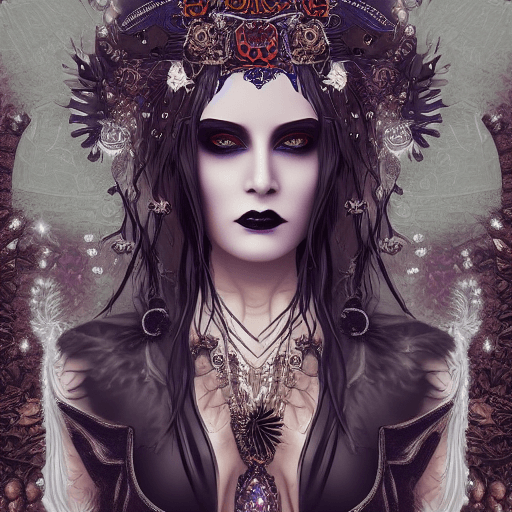 Goth Girl Witch · Creative Fabrica