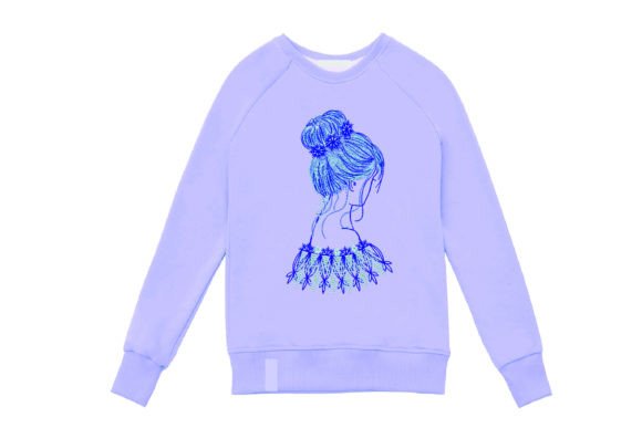 Designer Inspired Snowflake Sweatshirt