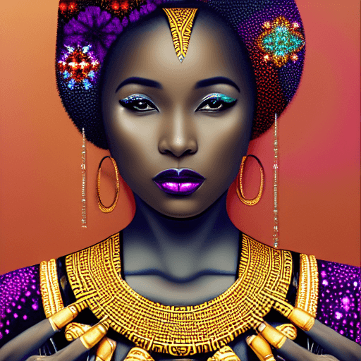 Beautiful African American Women 4k · Creative Fabrica