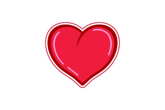 Heart Sticker SVG Cut file by Creative Fabrica Crafts · Creative