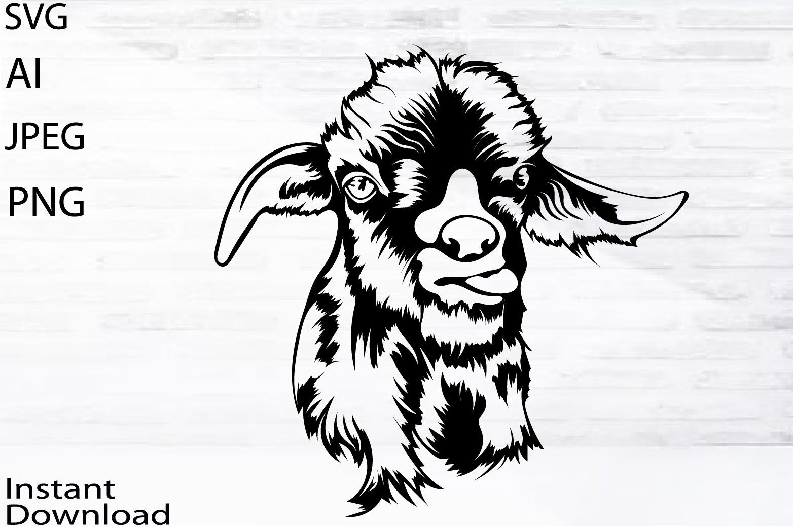Little Lamb SVG/Png/Jpg/Ai/Vector Sheep Graphic by nazarovatetyana21 ...