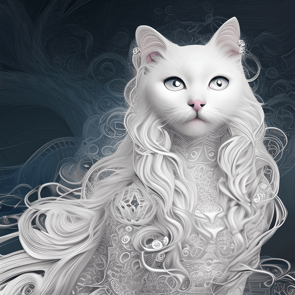 Adorable petit masque de chat en lin gris – les toiles blanches
