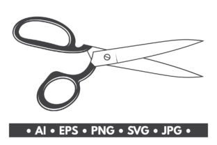 Scissors Cute Icon. Small Cutting Blade. Graphic by vectorbum · Creative  Fabrica