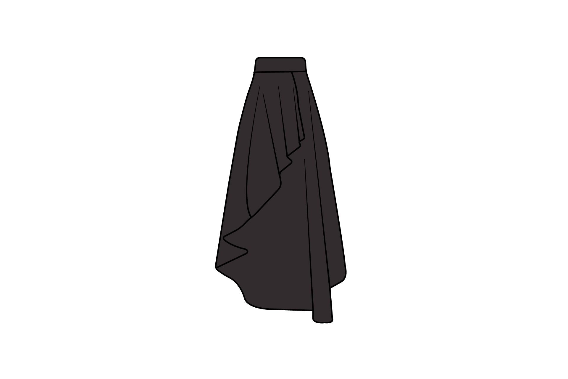 Formal Work Skirt Graphic by studiocahsinau99 · Creative Fabrica