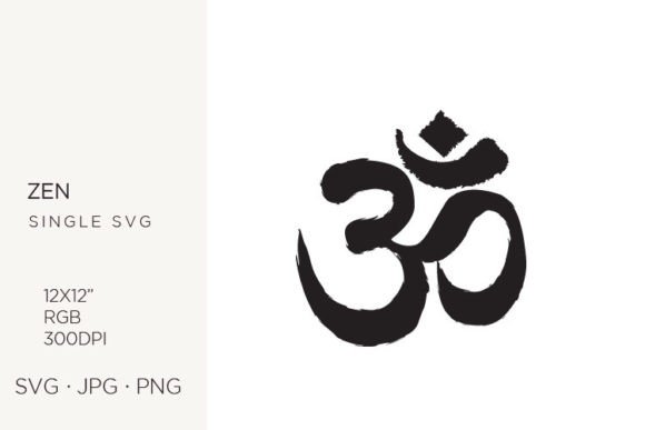 Om. Om Icon. Buddhism. Yoga Symbol. Gráfico por ideasStock · Creative  Fabrica