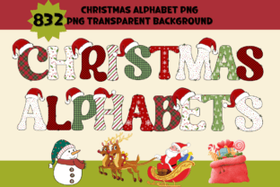 Christmas Alphabet L Letter · Creative Fabrica