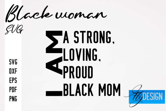 Black Woman SVG | Women Power SVG Graphic by flydesignsvg · Creative ...