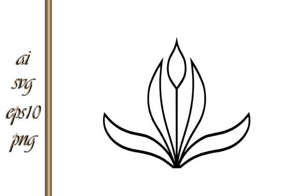 Lotus Flower Yoga Symbol Graphic by IrynaShancheva · Creative Fabrica