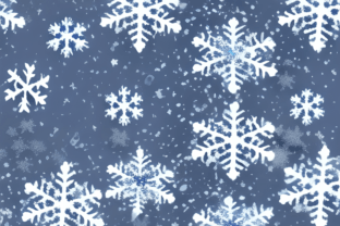 Snowflake Glitter Background · Creative Fabrica