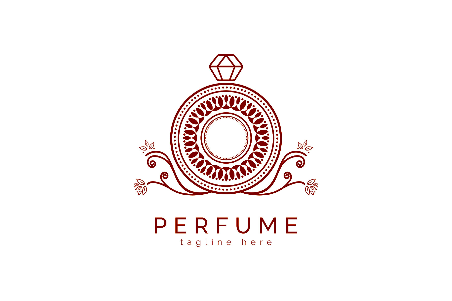 Perfume Logo Gráfico por Creative Creator · Creative Fabrica