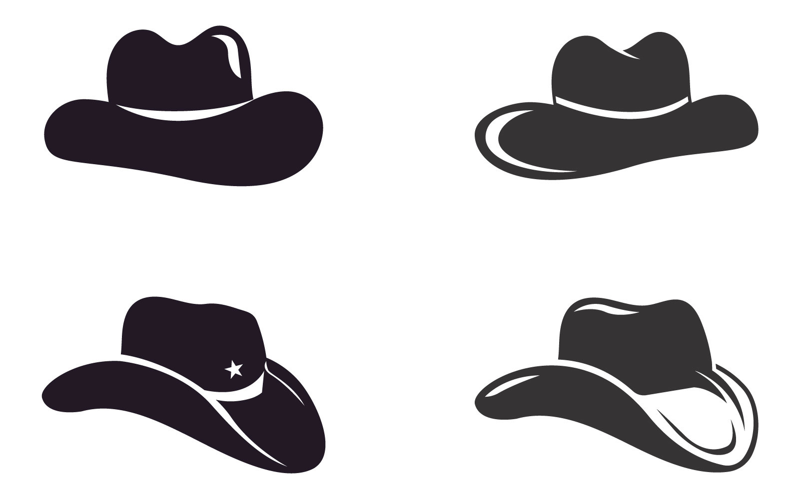 Cowboy Hat Vector Illustration Design Graphic by Hati Royani · Creative ...