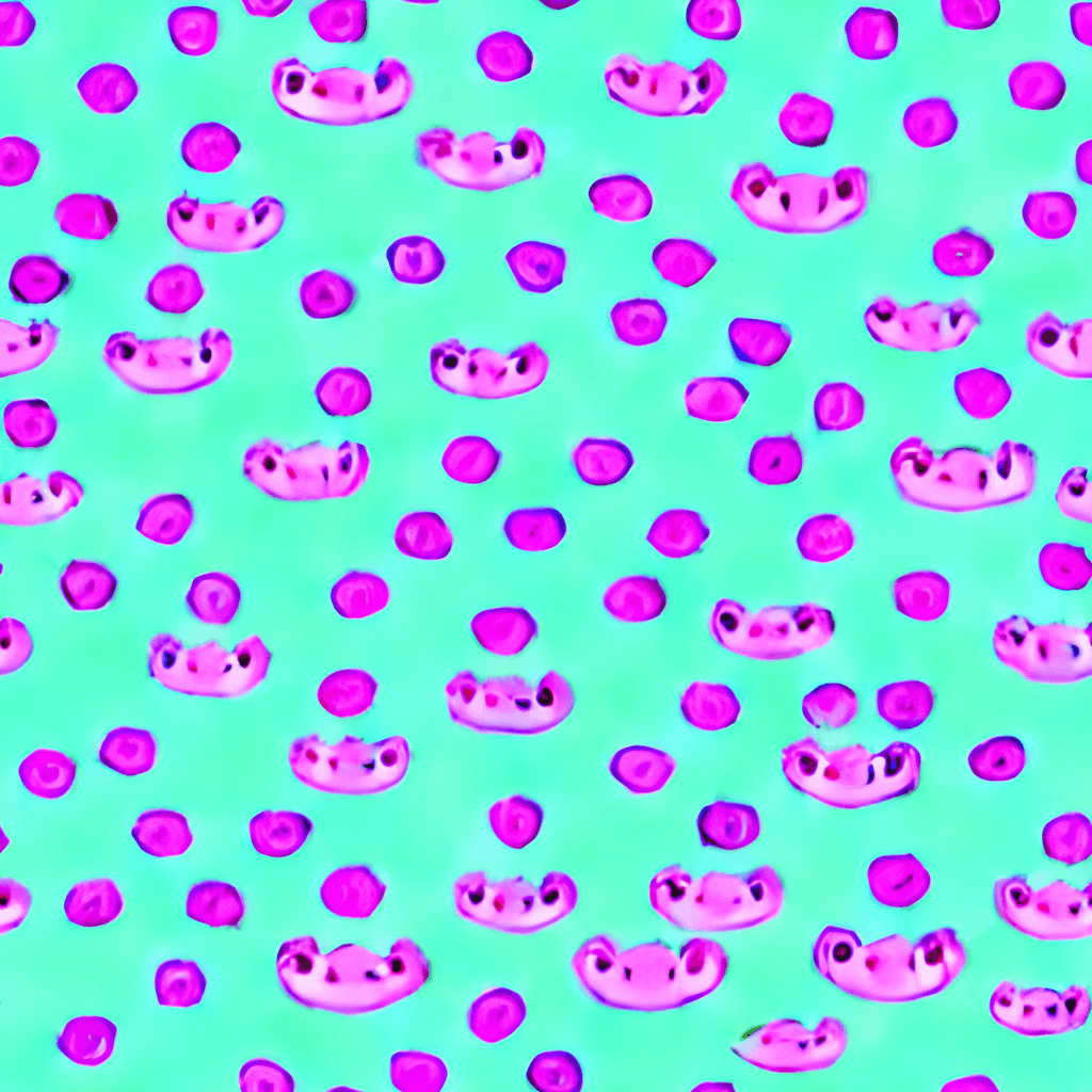 Axolotl Mini Boba Teas Pattern Background · Creative Fabrica
