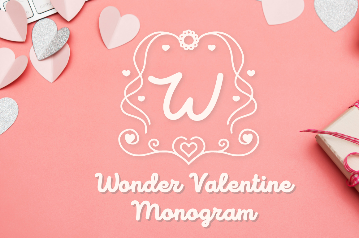 Wonder Flowers - Monograms & Logos - Design Cuts
