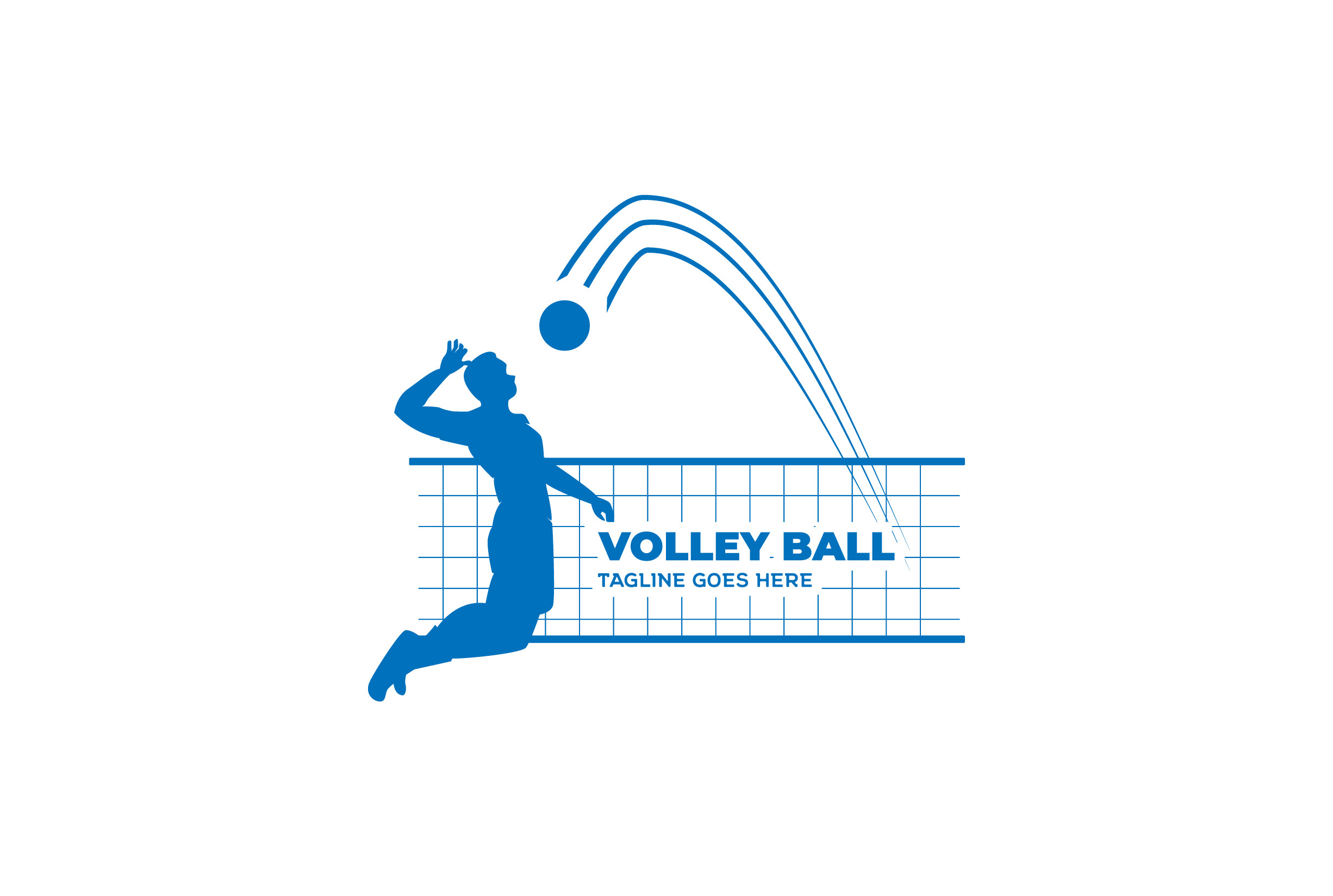 Volley Sport Club Logo Design Graphic by AFstudio87 · Creative Fabrica