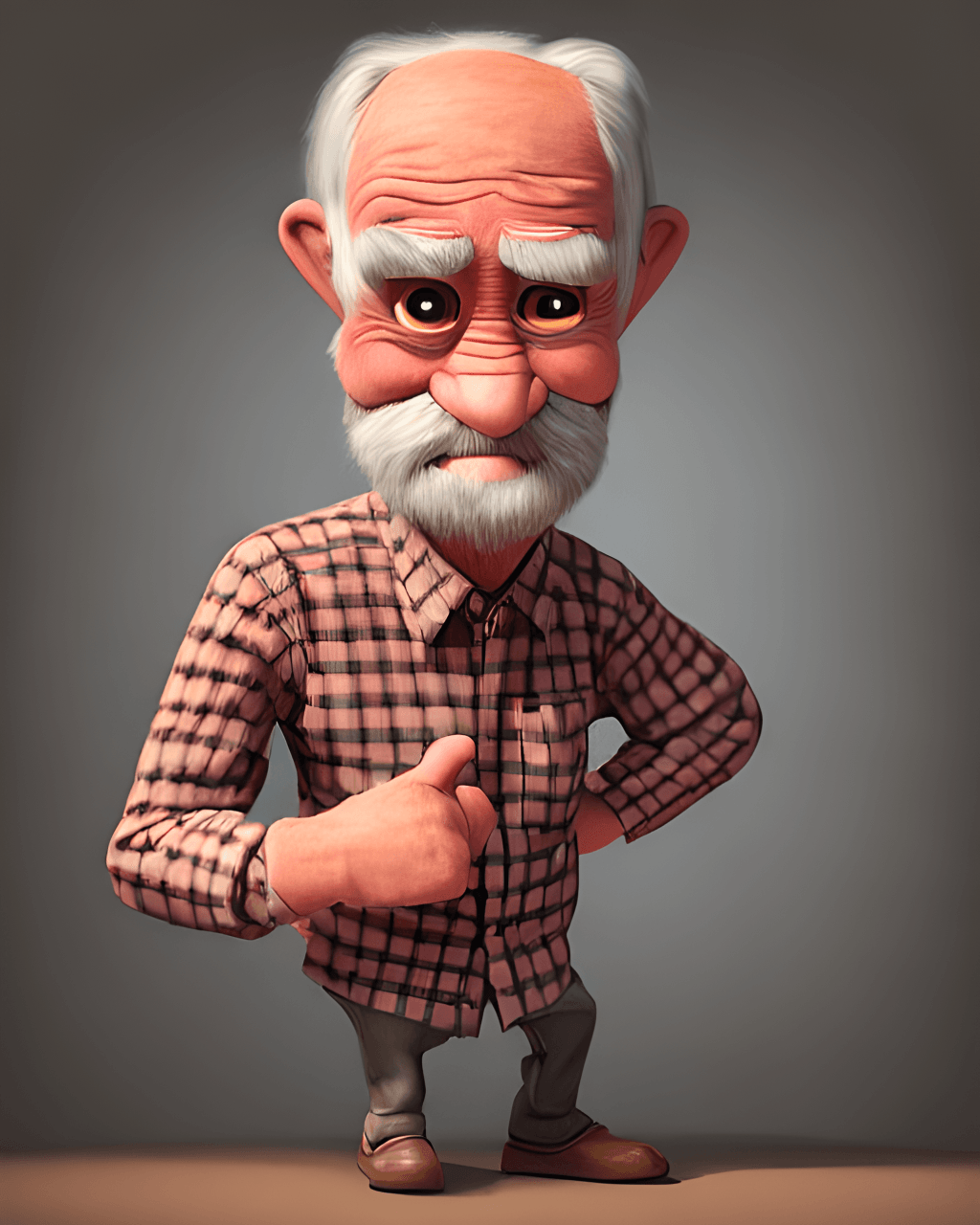 pixar old man