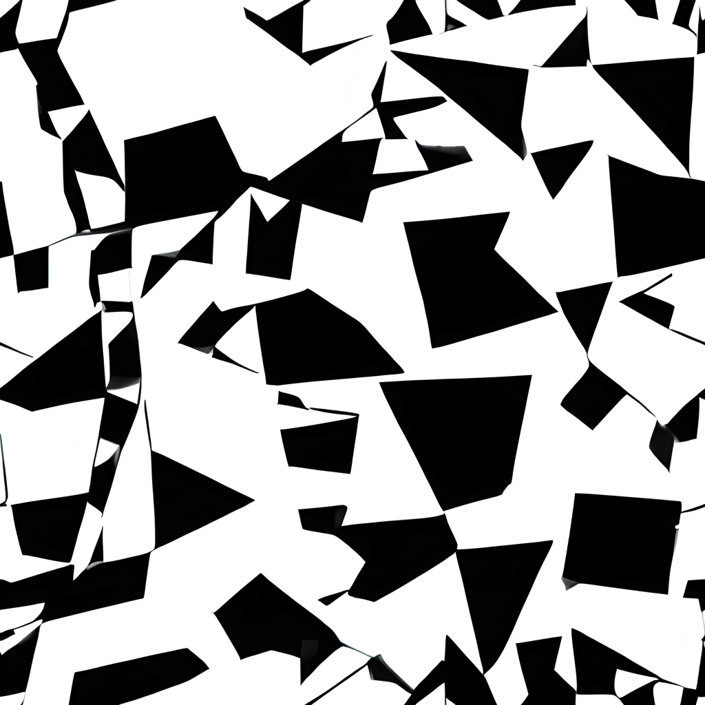 Black And White Geometric Pattern · Creative Fabrica