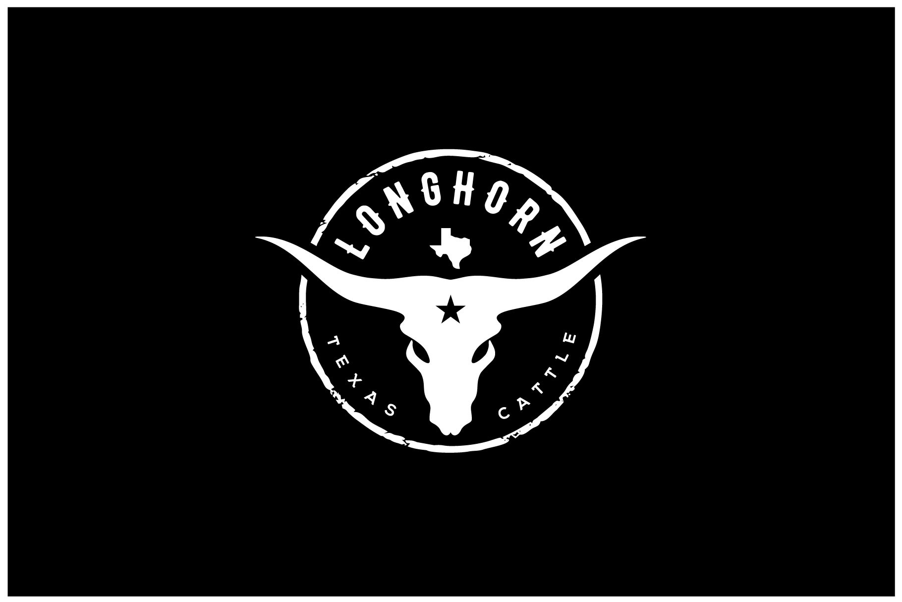Longhorn Bull Buffalo Ranch Farm Logo Graphic by Enola99d · Creative ...