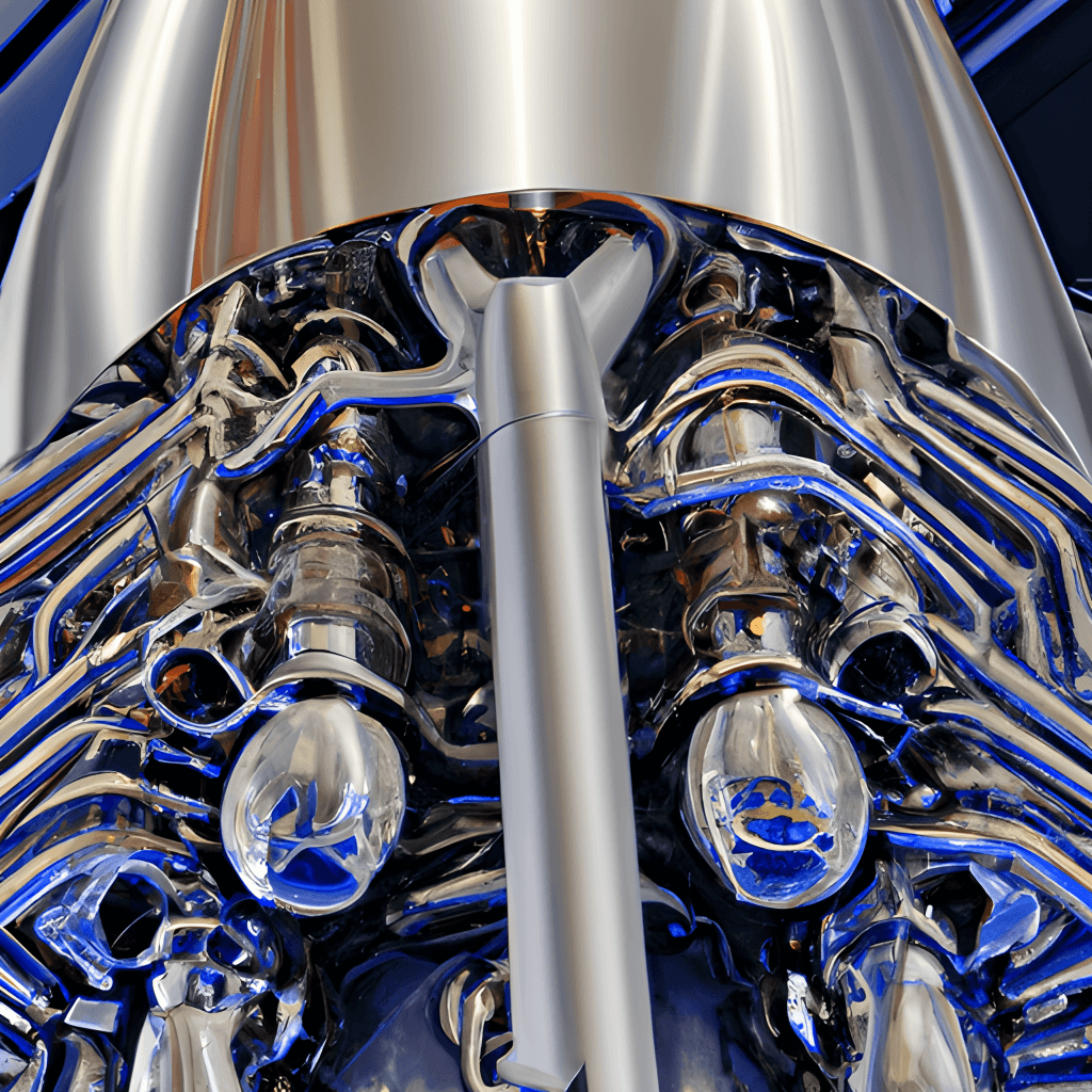 New Rocket Engine Design Graphic · Creative Fabrica