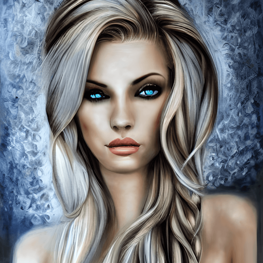 Blondes Do It Best Painting · Creative Fabrica
